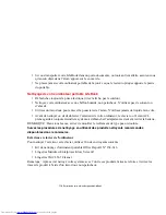 Preview for 115 page of Fujitsu V1020 - LifeBook - Core 2 Duo GHz (French) Manual D'Utilisation