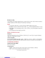 Preview for 124 page of Fujitsu V1020 - LifeBook - Core 2 Duo GHz (French) Manual D'Utilisation