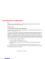 Preview for 147 page of Fujitsu V1020 - LifeBook - Core 2 Duo GHz (French) Manual D'Utilisation