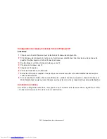 Preview for 160 page of Fujitsu V1020 - LifeBook - Core 2 Duo GHz (French) Manual D'Utilisation