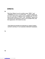 Предварительный просмотр 3 страницы Fujitsu VM2200 User Manual