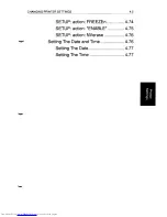 Предварительный просмотр 73 страницы Fujitsu VM2200 User Manual