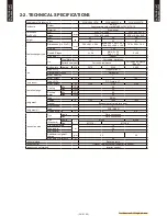 Предварительный просмотр 10 страницы Fujitsu Waterstage 
 WOYG140LCTA Design & Technical Manual