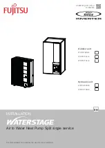 Fujitsu Waterstage WOYK150LJL Installation Manual preview