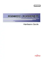 Fujitsu XG0440DC Hardware Manual preview