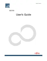 Fujitsu XG700 - Switch User Manual preview