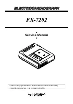 Fukuda Denshi CARDIMAX FX-7202 Service Manual preview