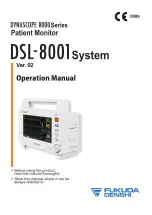 Preview for 1 page of Fukuda Denshi DSL-8001 Operation Manual