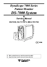 Preview for 1 page of Fukuda Denshi DynaScope 7000 Series Service Manual