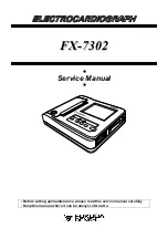 Fukuda Denshi FX-7302 Service Manual preview