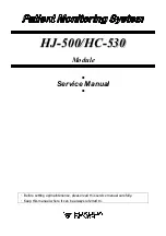 Preview for 1 page of Fukuda Denshi HC-530 Service Manual