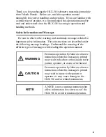 Предварительный просмотр 6 страницы Fukuda Denshi HLX-561 Operation Manual