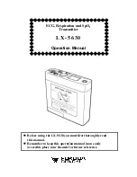 Fukuda Denshi LX-5630 Operation Manual preview