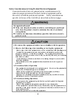 Preview for 5 page of Fukuda Denshi LX-5630 Operation Manual