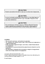 Preview for 2 page of Fukuda Denshi LX-7230 Operation Manual