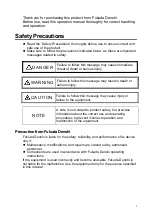 Preview for 3 page of Fukuda Denshi LX-7230 Operation Manual