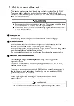 Preview for 97 page of Fukuda Denshi LX-7230 Operation Manual