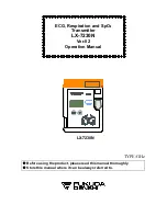 Preview for 1 page of Fukuda Denshi LX-7230N Operation Manual