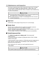 Preview for 87 page of Fukuda Denshi LX-7230N Operation Manual