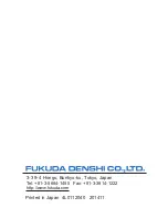 Preview for 101 page of Fukuda Denshi LX-7230N Operation Manual