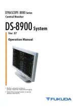 Предварительный просмотр 1 страницы Fukuda DYASCOPE 8000 Series Operation Manual