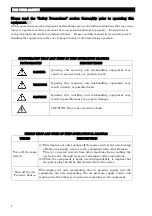 Предварительный просмотр 3 страницы Fukuda FL-601 Series Operational Manual