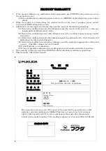 Предварительный просмотр 122 страницы Fukuda FL-601 Series Operational Manual