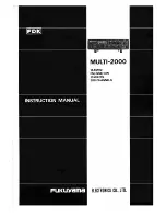 Fukuyama Multi-2000 Instruction Manual preview