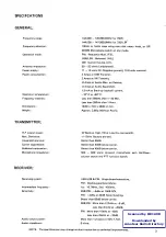 Preview for 3 page of Fukuyama Multi-750A Instruction Manual