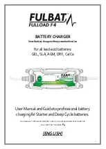 Preview for 1 page of Fulbat Fulload F4 User Manual And Manual