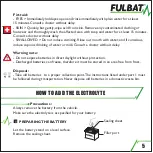 Preview for 5 page of Fulbat MF 6N11A-1B Instruction Manual