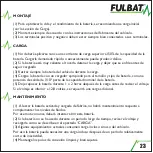 Preview for 23 page of Fulbat MF 6N11A-1B Instruction Manual