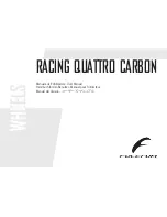 Preview for 1 page of Fulcrum RACING QUATTRO CARBON User Manual