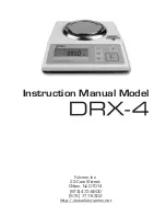 Предварительный просмотр 2 страницы Fulcrum Torbal DRX-4 Instruction Manual