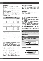 Preview for 14 page of Fulgor Milano Accento F4PGR366S1 Use & Care Manual