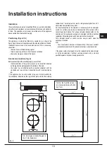 Preview for 19 page of Fulgor Milano CH 302 ID TC Manual