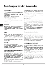 Preview for 34 page of Fulgor Milano CH 302 ID TC Manual