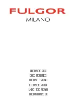 Fulgor Milano CHDD 12010 RC X Instructions For Use, Maintenance And Installation Manual preview