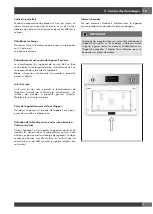 Preview for 43 page of Fulgor Milano COMPACT 45 Instructions For Installation And Use Manual