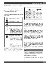 Preview for 49 page of Fulgor Milano COMPACT 45 Instructions For Installation And Use Manual