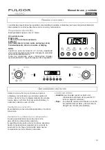 Предварительный просмотр 51 страницы Fulgor Milano F1SM S1 Series Use & Care Manual