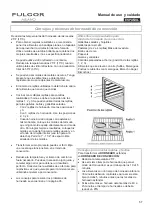 Предварительный просмотр 57 страницы Fulgor Milano F1SM S1 Series Use & Care Manual