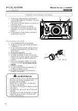 Предварительный просмотр 64 страницы Fulgor Milano F1SM S1 Series Use & Care Manual