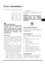 Preview for 31 page of Fulgor Milano F1SM24 2 Series Instructions For Installation And Use Manual