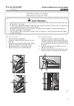 Preview for 41 page of Fulgor Milano F1SM30 1 Series Use & Care Manual