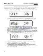 Preview for 86 page of Fulgor Milano F1SP30*2 series Use & Care Manual