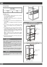 Preview for 12 page of Fulgor Milano F1WD30 Series Instructions For Installation And Use Manual