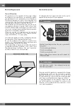 Preview for 16 page of Fulgor Milano F1WD30 Series Instructions For Installation And Use Manual