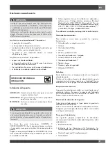 Preview for 43 page of Fulgor Milano F1WD30 Series Instructions For Installation And Use Manual