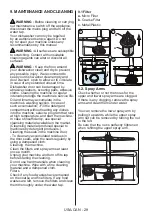 Preview for 32 page of Fulgor Milano F4DWS24SS1 User Manual